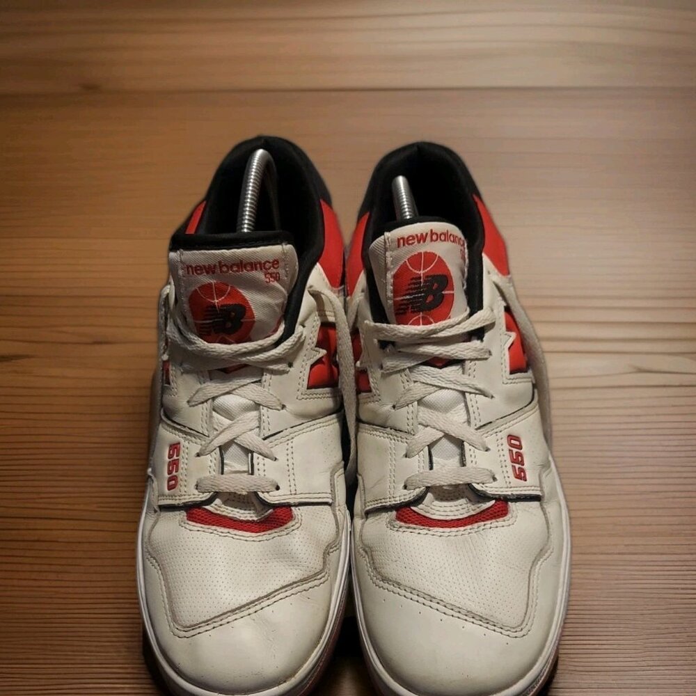 New Balance‎ Mens Sneakers BB550 VTB White Red Blue US 13 Shoes Walking Shoes